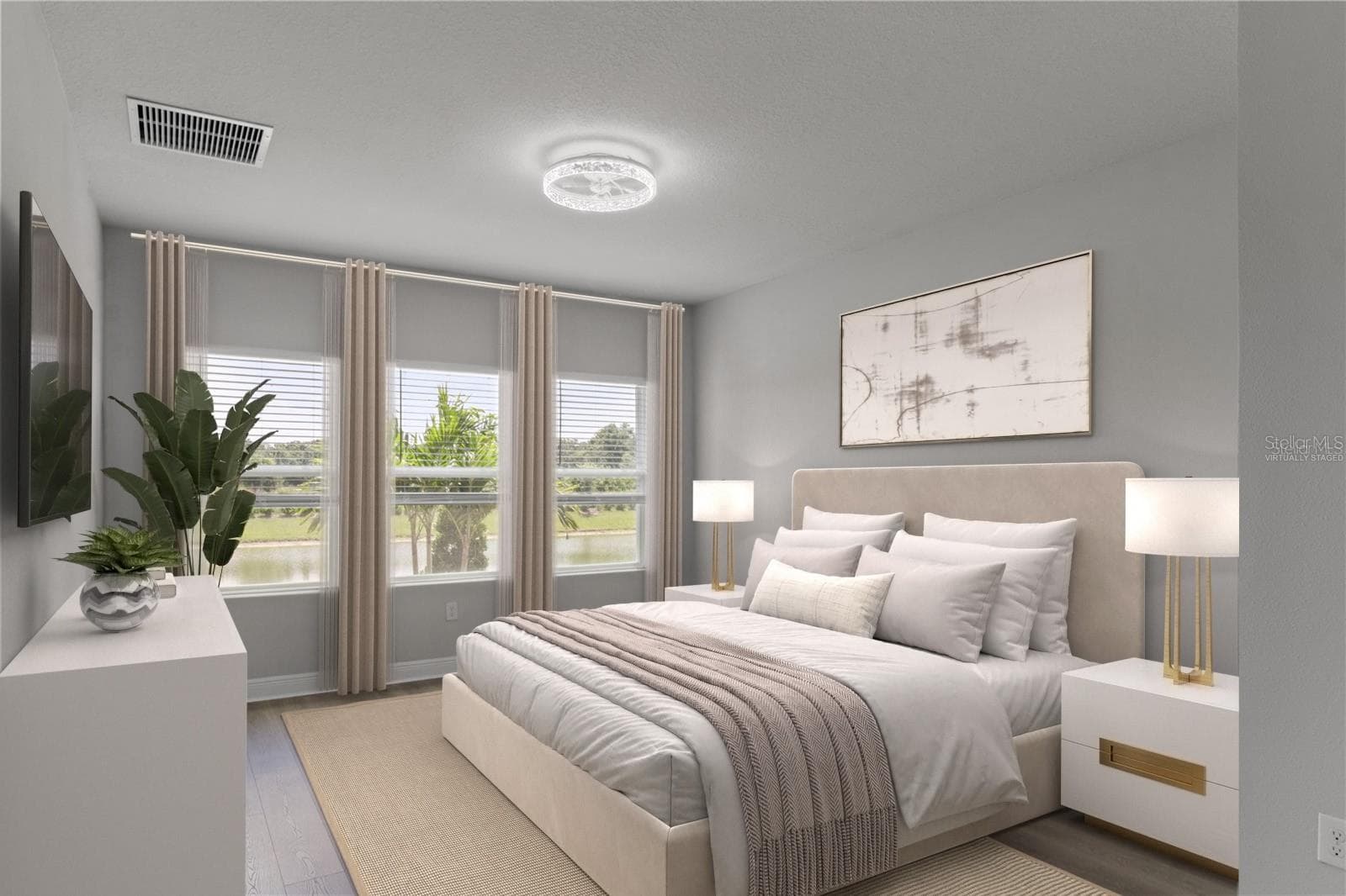 Virtually Staged- Primary Bedroom - 11920 RICHMOND TRL, PARRISH