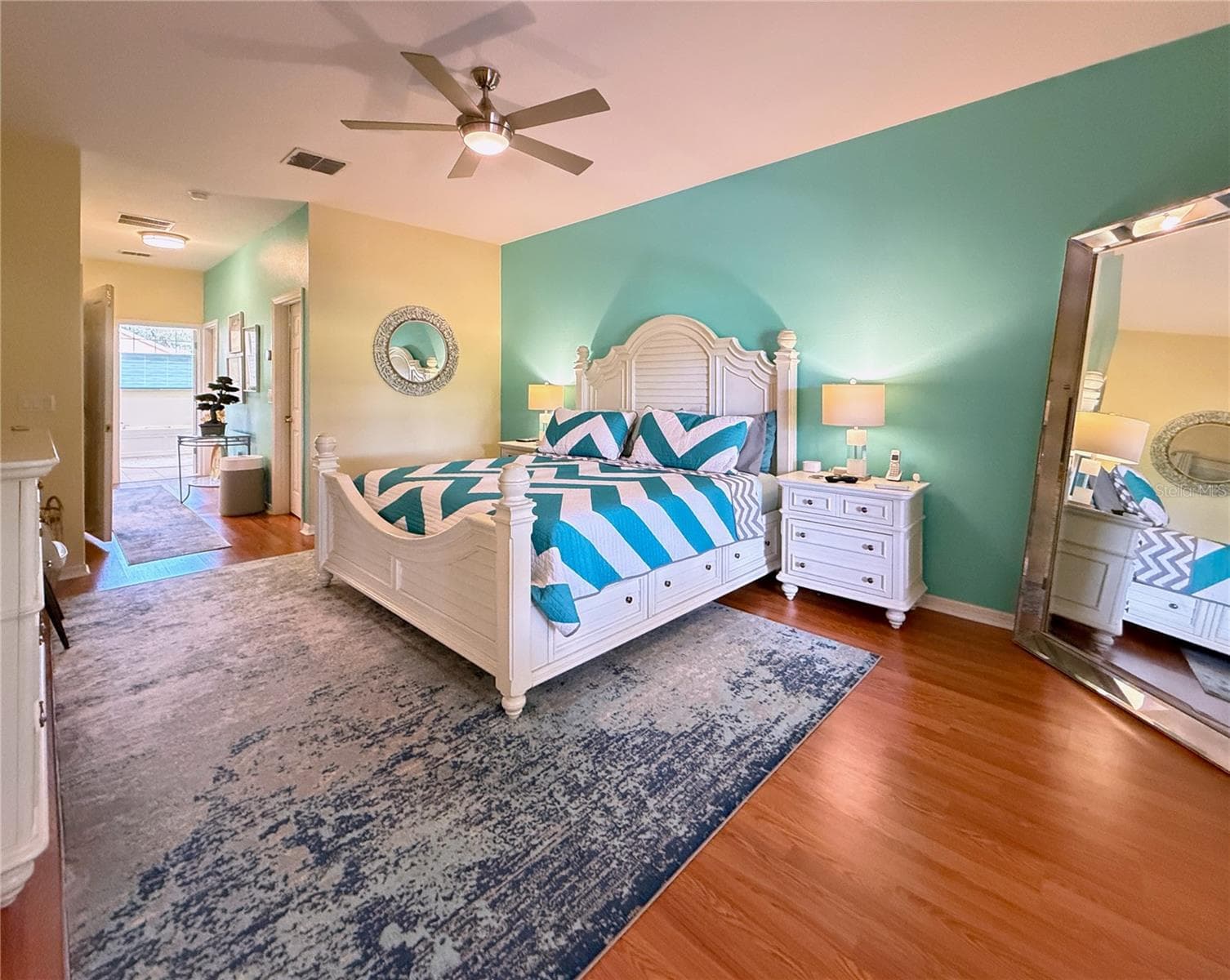 Primary Suite: Laminate Flooring - 157 SORRENTO RD, POINCIANA
