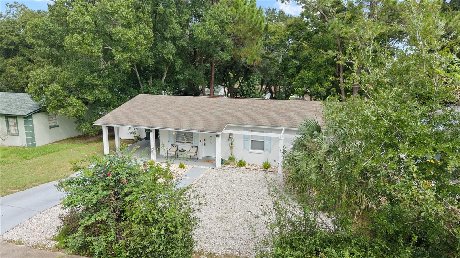 Aerial Front - 1124 W DESOTO ST, CLERMONT