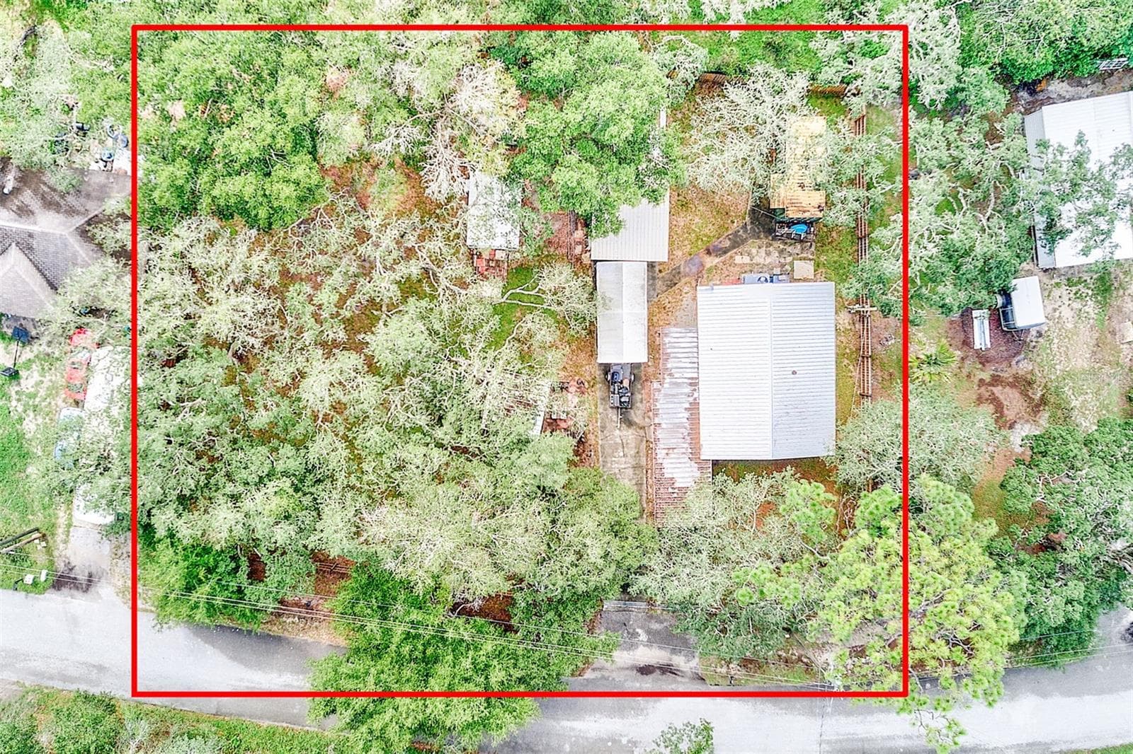 AERIAL PLAT OVER ROOF - 11704 DOAKS ST, NEW PORT RICHEY