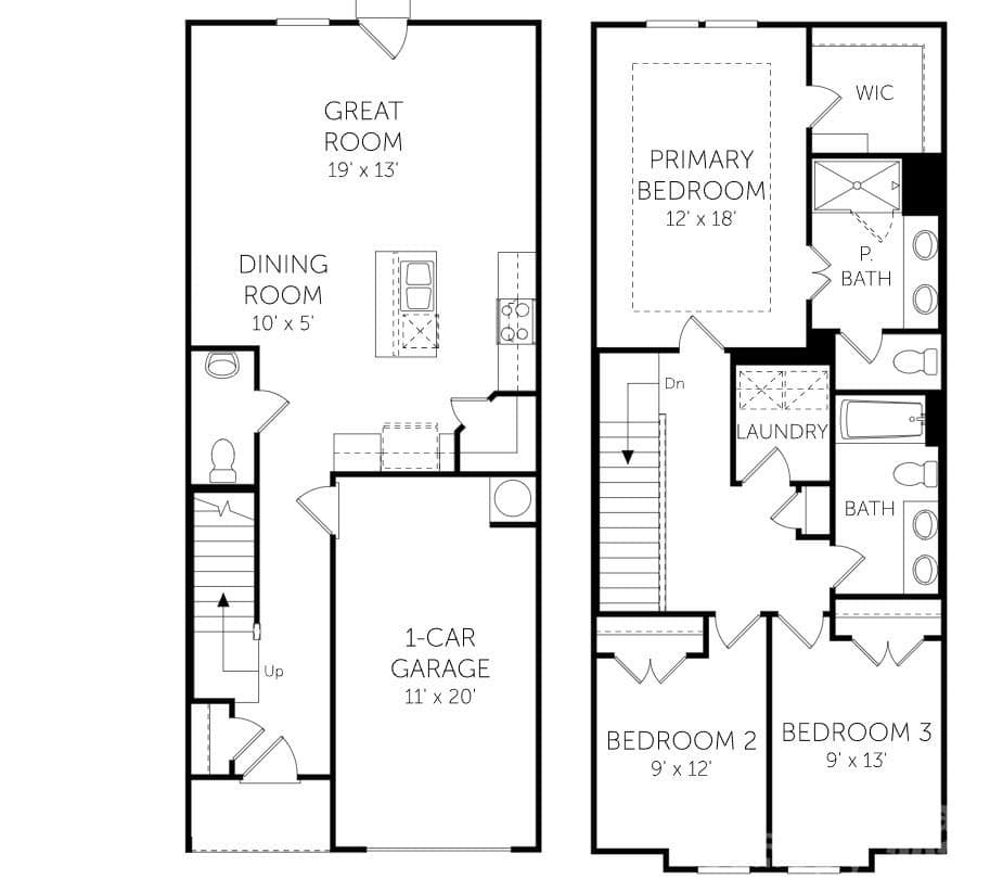 Townhouse at 4628 Green Drake Drive, Charlotte, photo 2 of 2