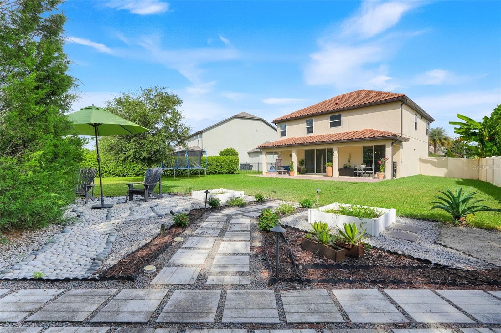 Highlight* Custom Hand Designed Landscaping and Extended Lanai - 1750 STANDING ROCK CIR, WINTER GARDEN