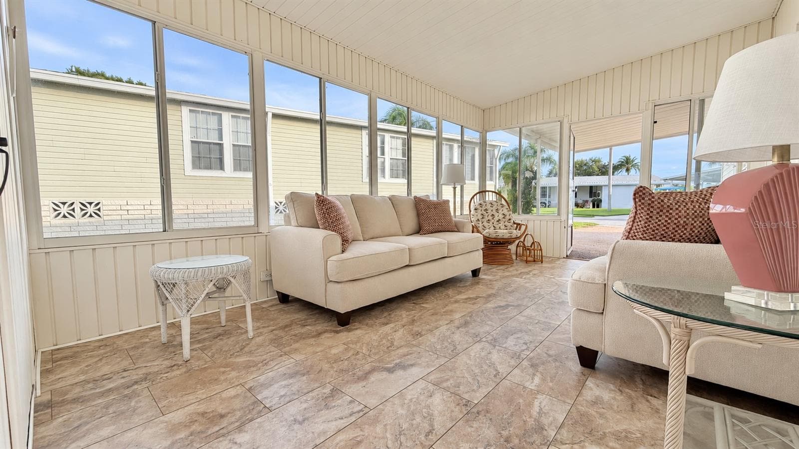 Florida room under carport - 1100 BELCHER RD S #64, LARGO