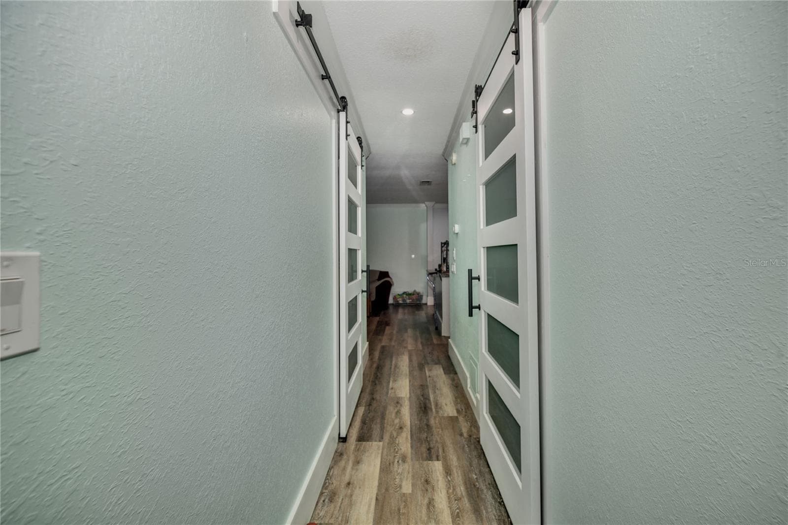 Barn doors updated style - 10958 SW 86TH CT, OCALA