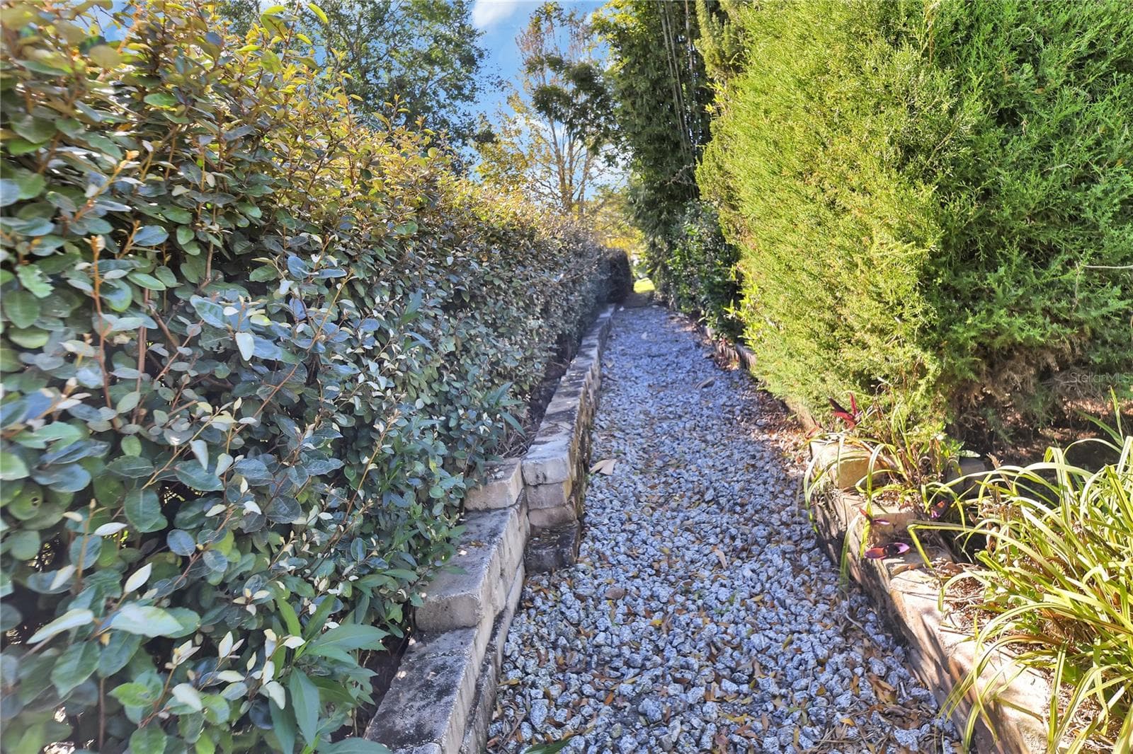 Walkway side of the house - 10958 SW 86TH CT, OCALA