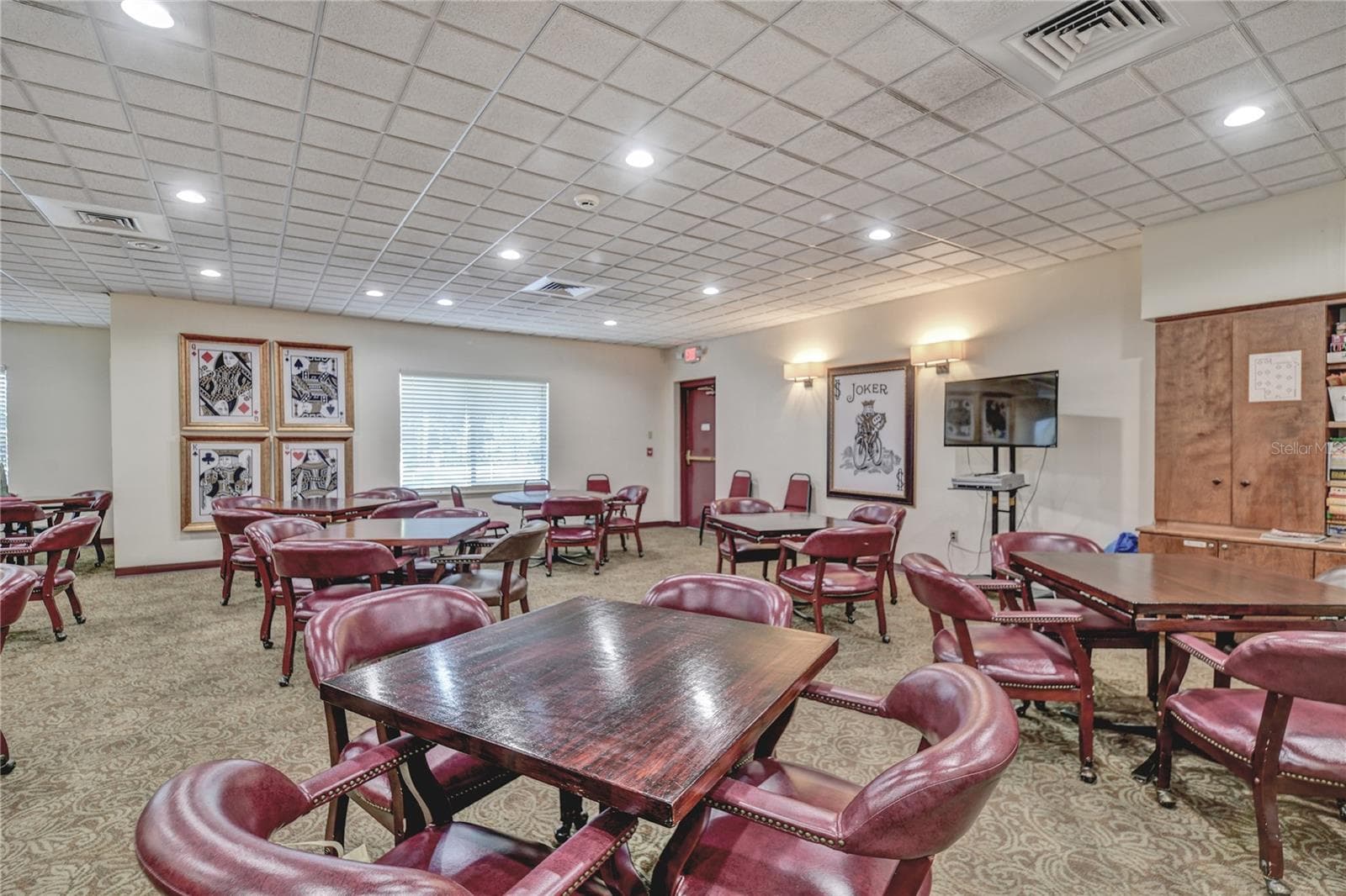 Card room in Orchid Club - 10958 SW 86TH CT, OCALA