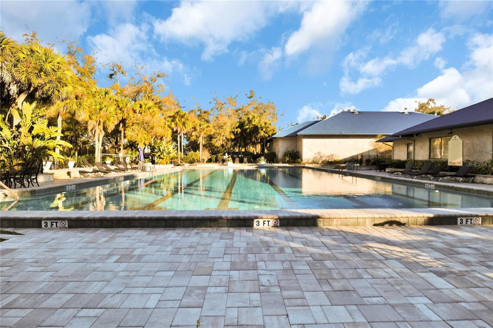 Orchid Club-large lap swimming pool outdoor in Oak Run - 10958 SW 86TH CT, OCALA
