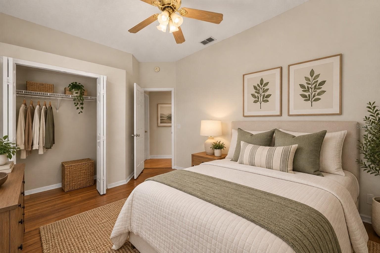 Staged Second Bedroom - 7040 FRASCATI LOOP, WESLEY CHAPEL