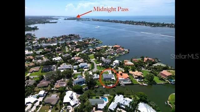Midnight Pass access to direct gulf waters - 1761 SANDALWOOD DR, SARASOTA