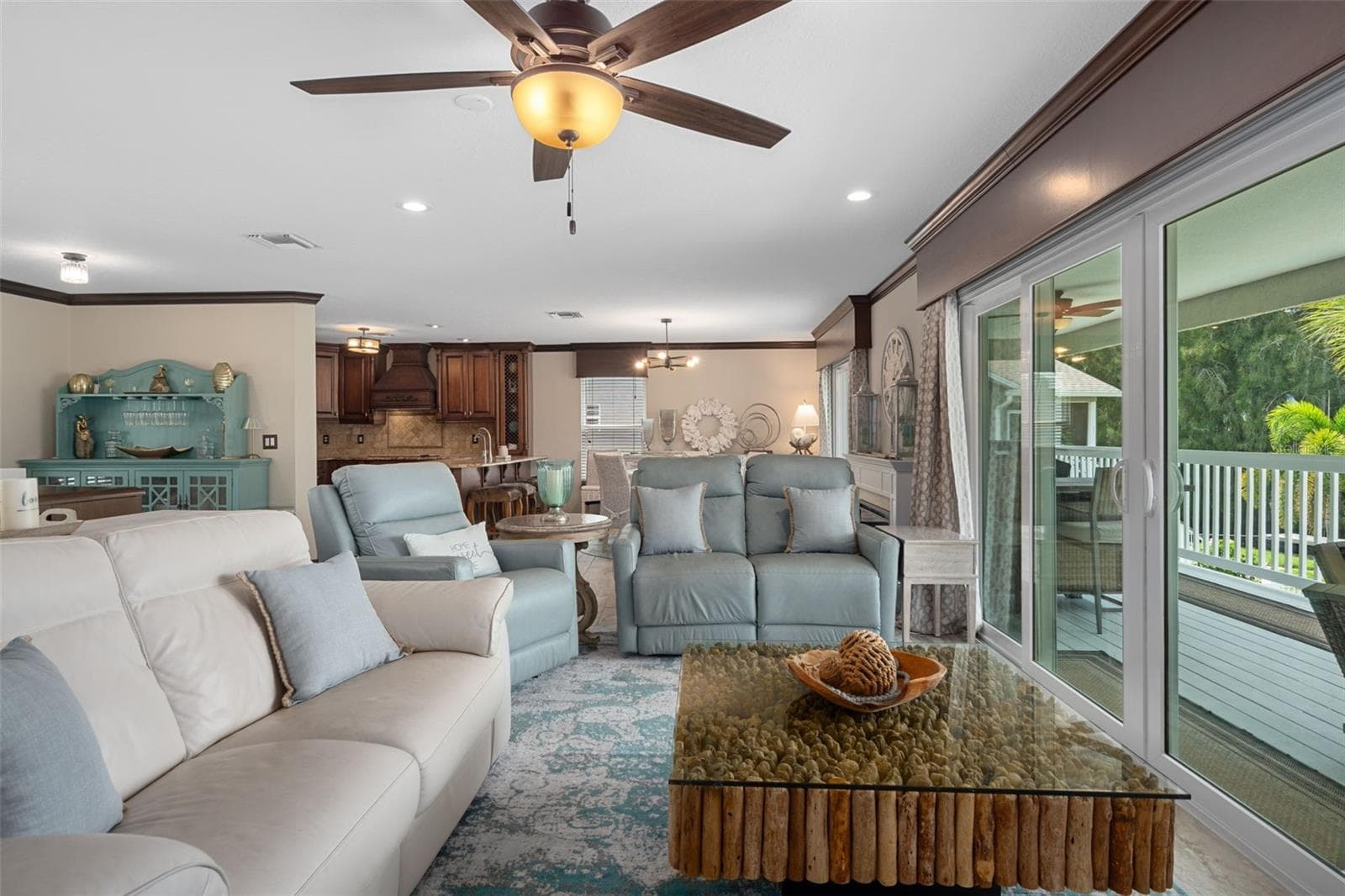 Living room - 5517 TROPIC DR, NEW PORT RICHEY