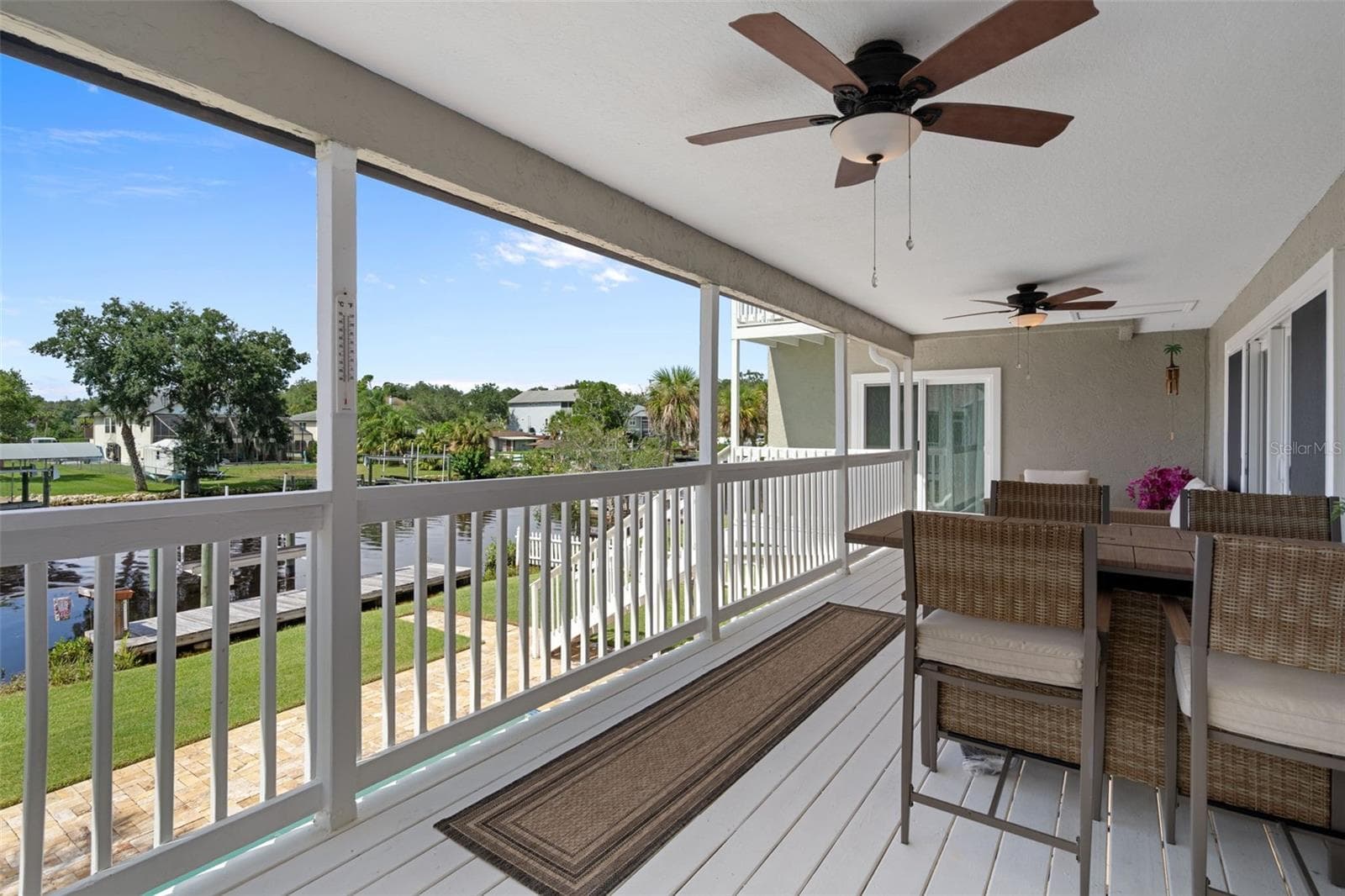 RIVER FRONT and pool front balcony - 5517 TROPIC DR, NEW PORT RICHEY