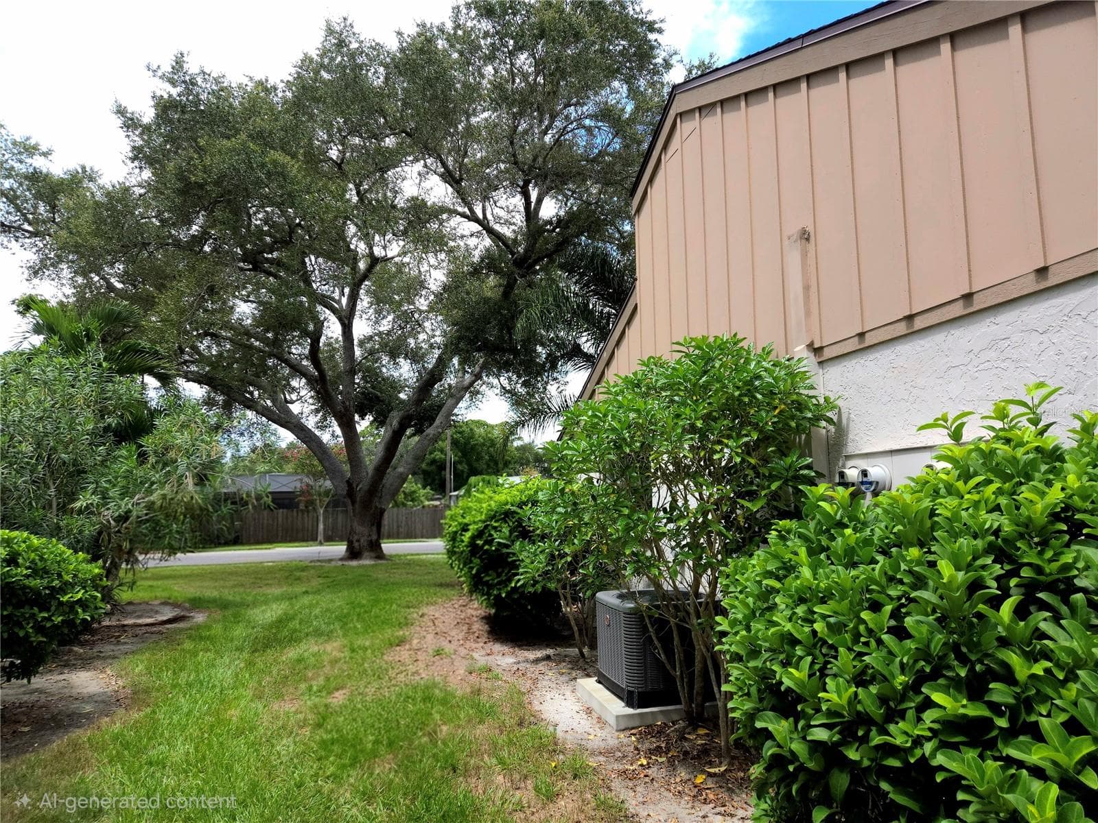 side of home - 5699 WESTWIND LN, SARASOTA