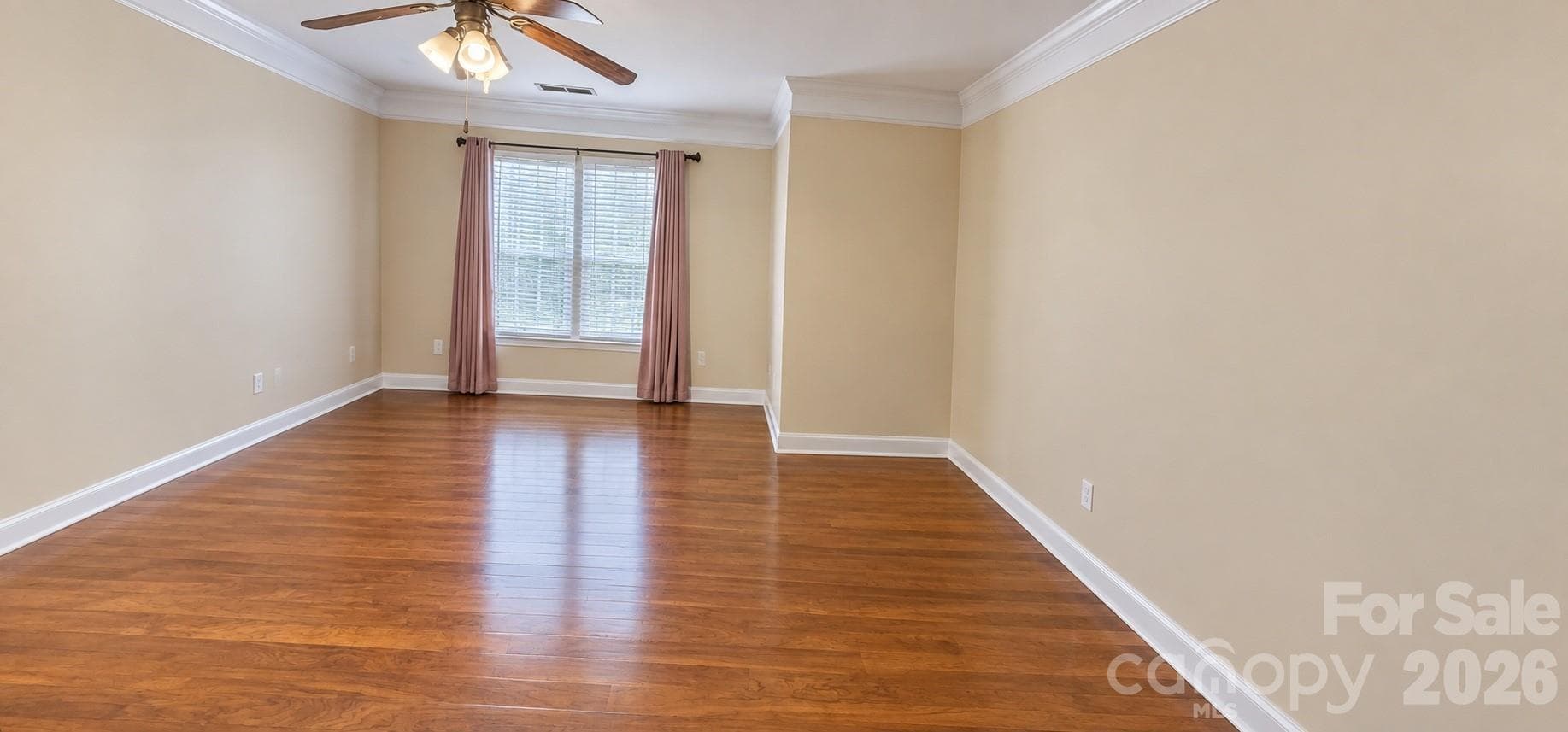 Primary suite (virtually empty) - 6552 Quarterbridge Lane, Charlotte