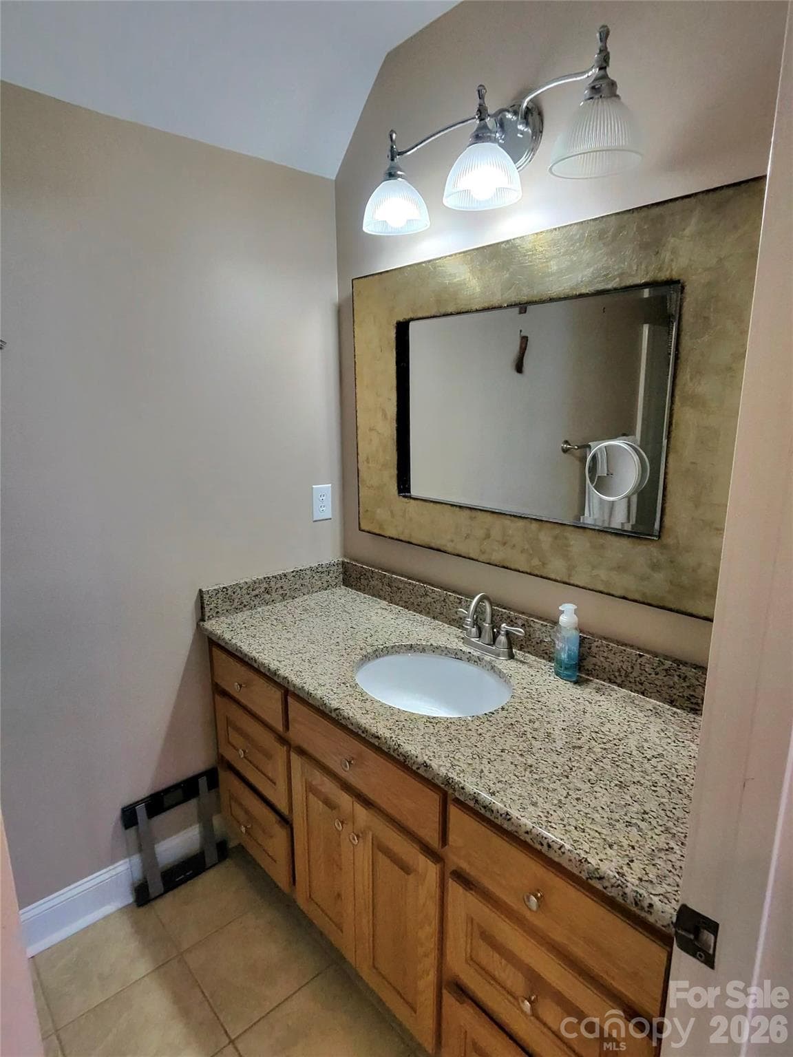Upstairs Full Bath Vanity - 1244 Ross Wright Road, Polkton