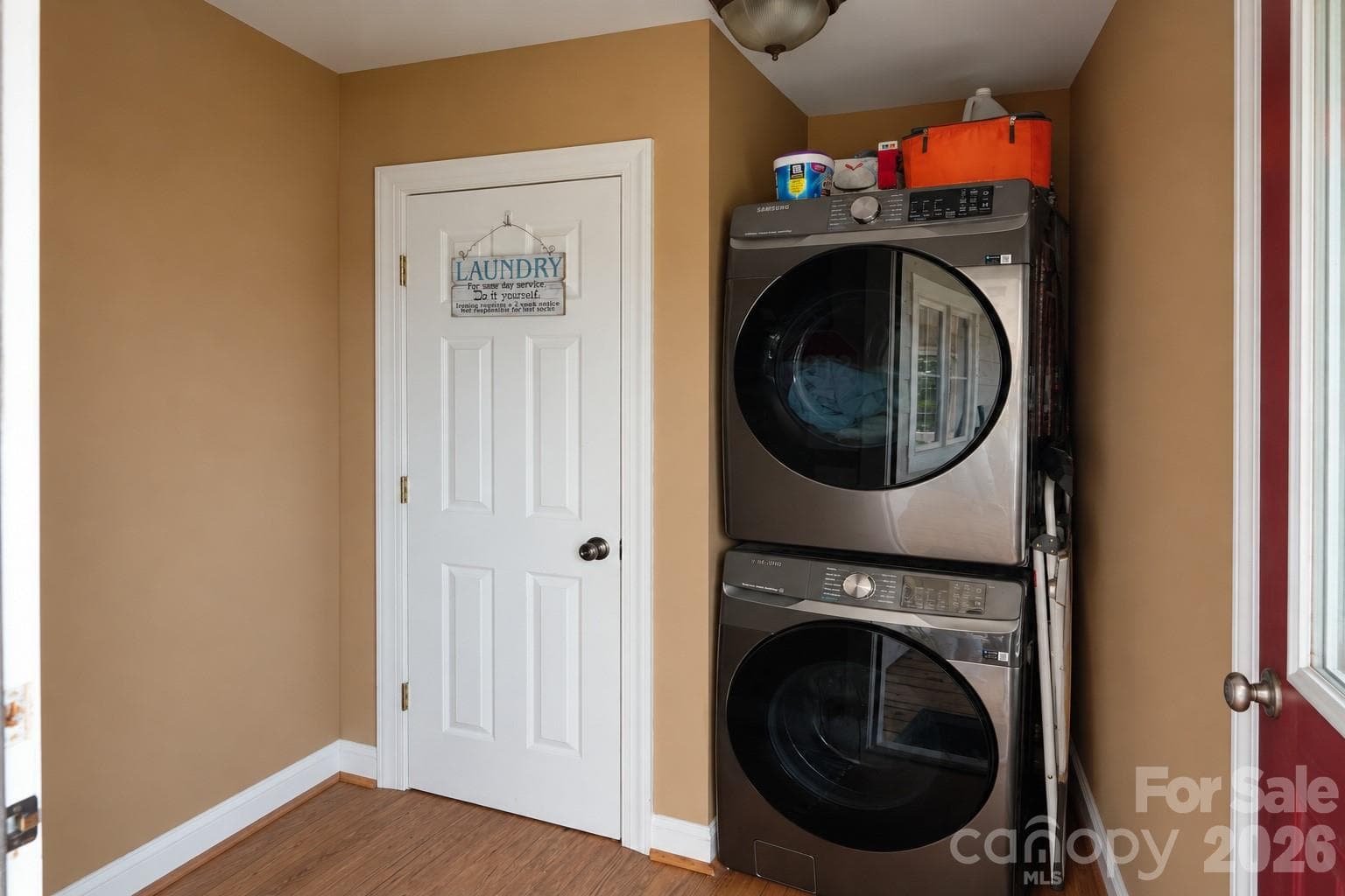 Entry/laundry area - 1244 Ross Wright Road, Polkton