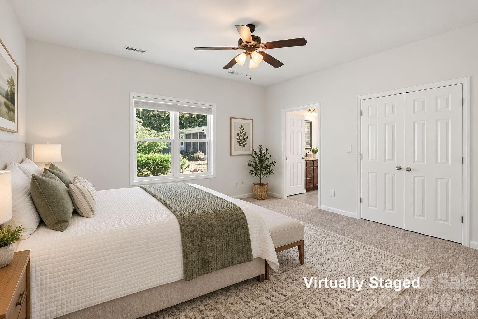 virtually staged secondary living quarters - 3201 Fairforest Drive, Matthews