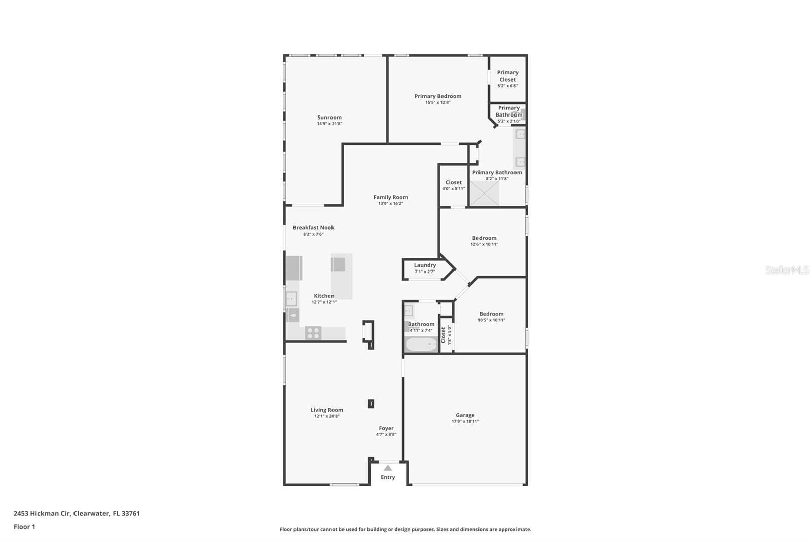 Single Family Residence at 2455 HICKMAN CIR, CLEARWATER, photo 44 of 44