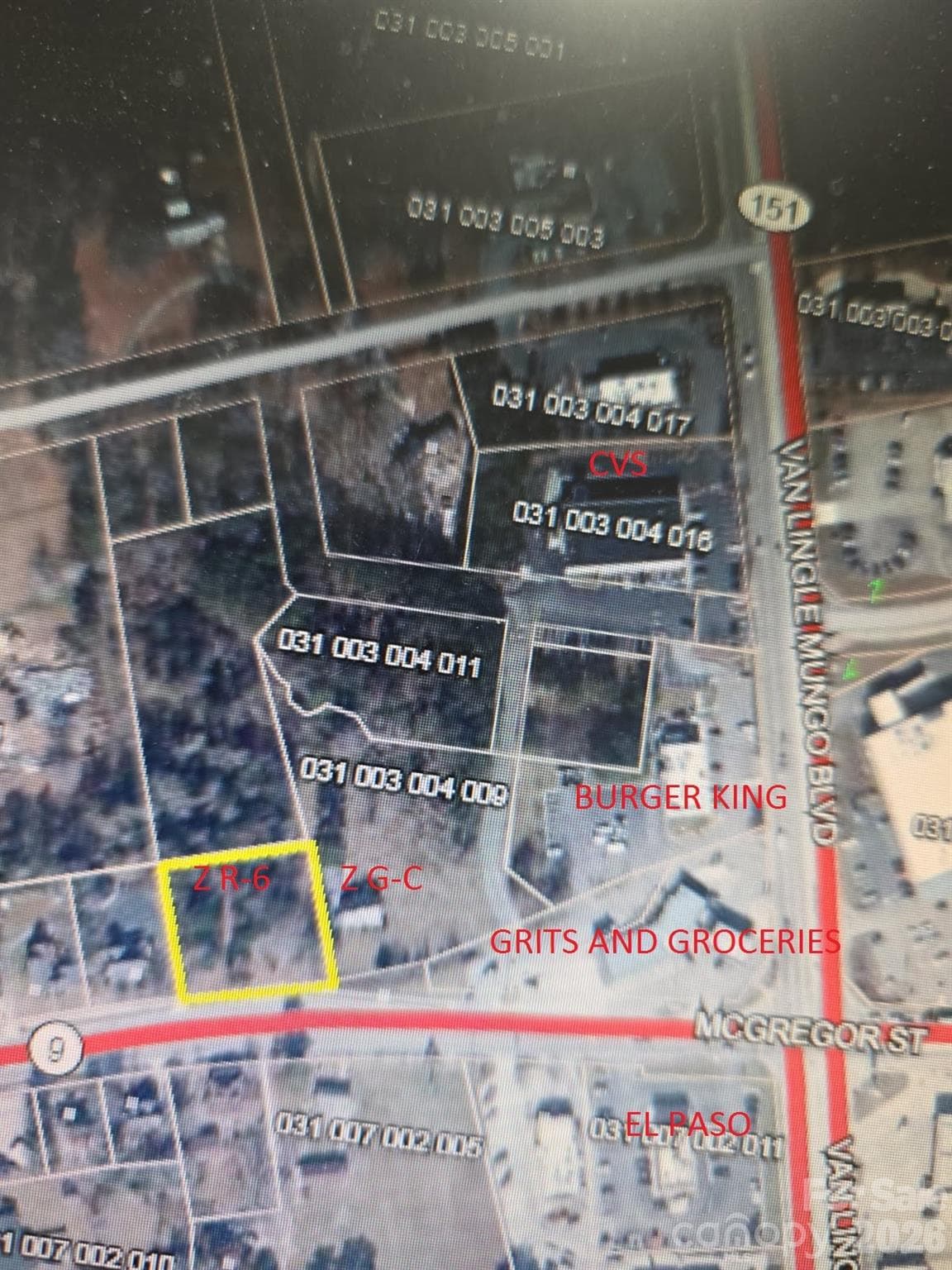 Unimproved Commercial at 605 E Mcgregor Street, Pageland, photo 4 of 4