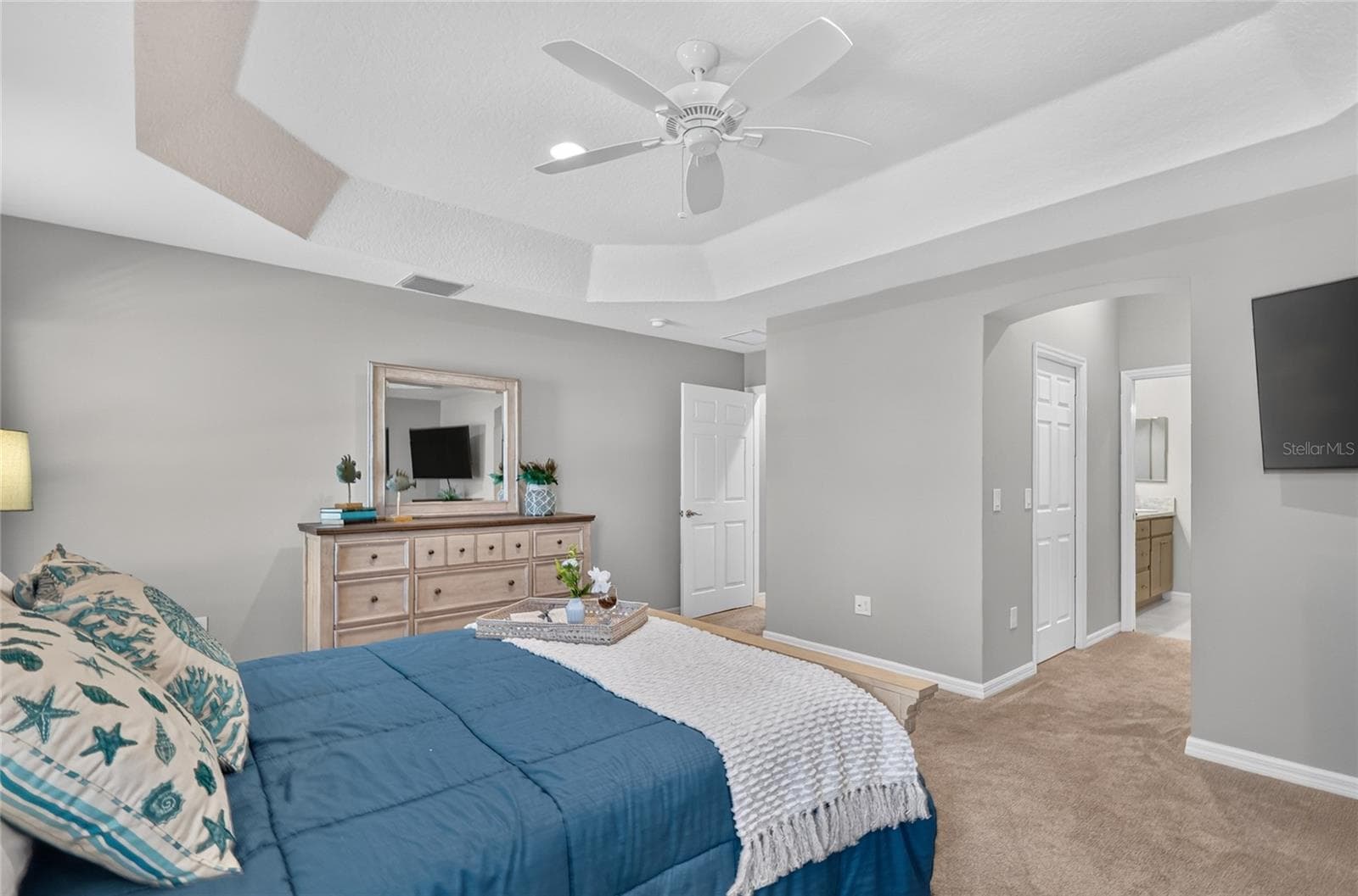 PRIMARY SUITE IWTH TRAY CEILING - 5825 FLINT LOOP, THE VILLAGES