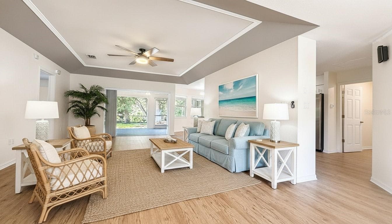 Virtual Staged. Bright open floor plan, where you can enjoy - 297 FLAMINGO BLVD, PORT CHARLOTTE