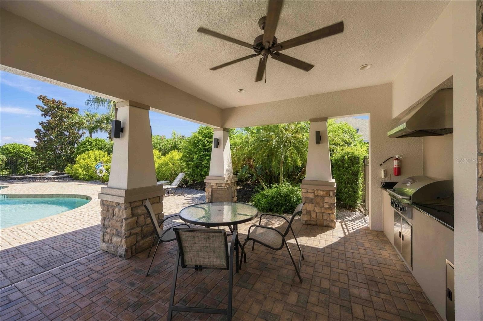 Community Pool Kitchen and Restroom Area - 5711 ARBOR WOOD CT, BRADENTON