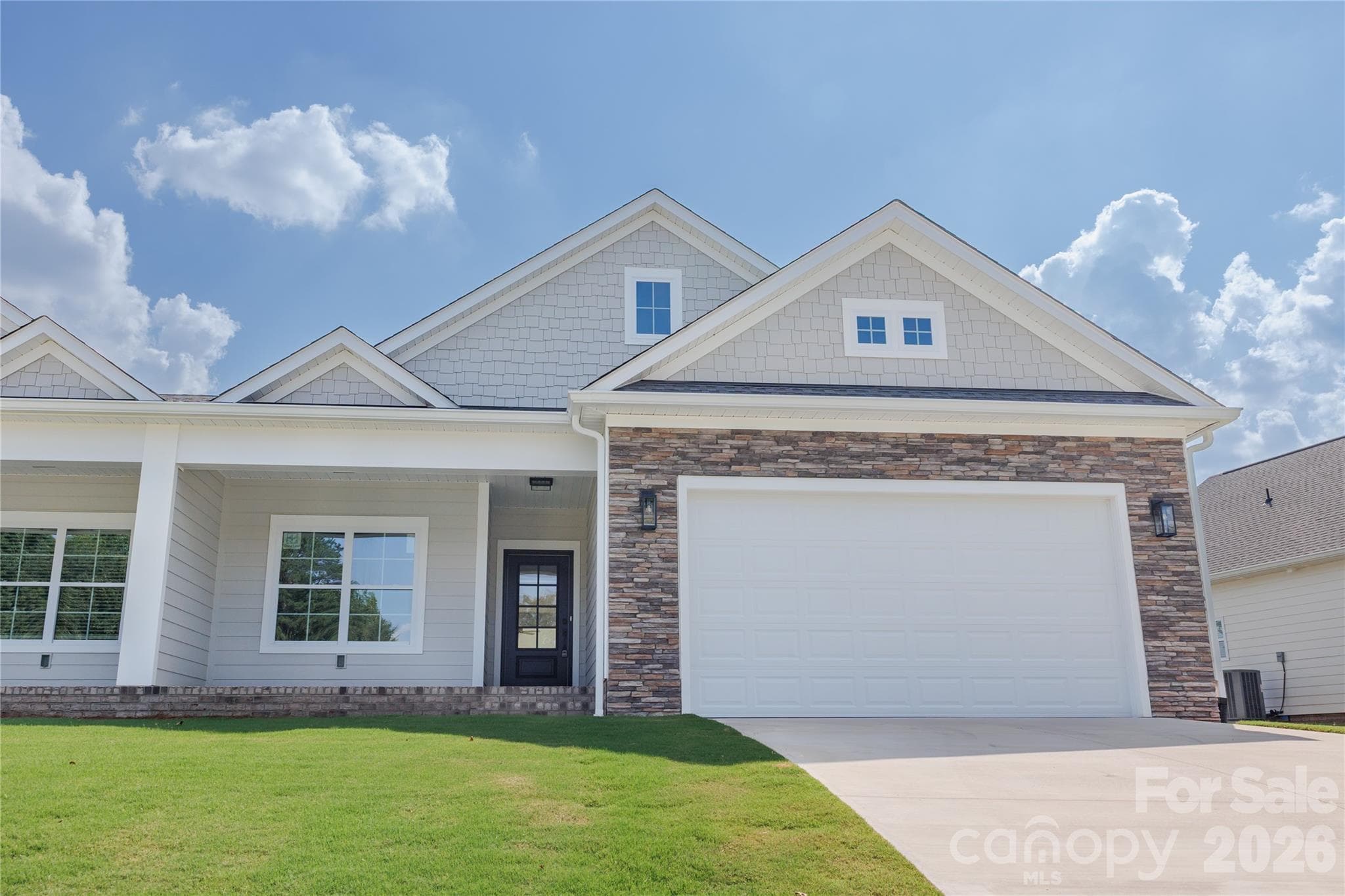 Exterior End-Unit Townhome - 130C Deer Brook Drive, Shelby