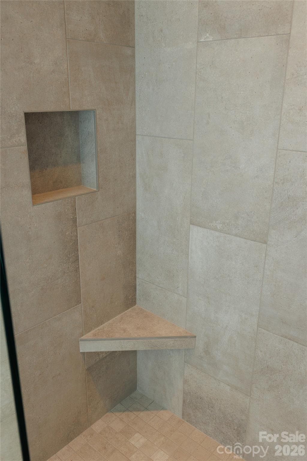 Primary Bath Walk-In Shower - 130C Deer Brook Drive, Shelby