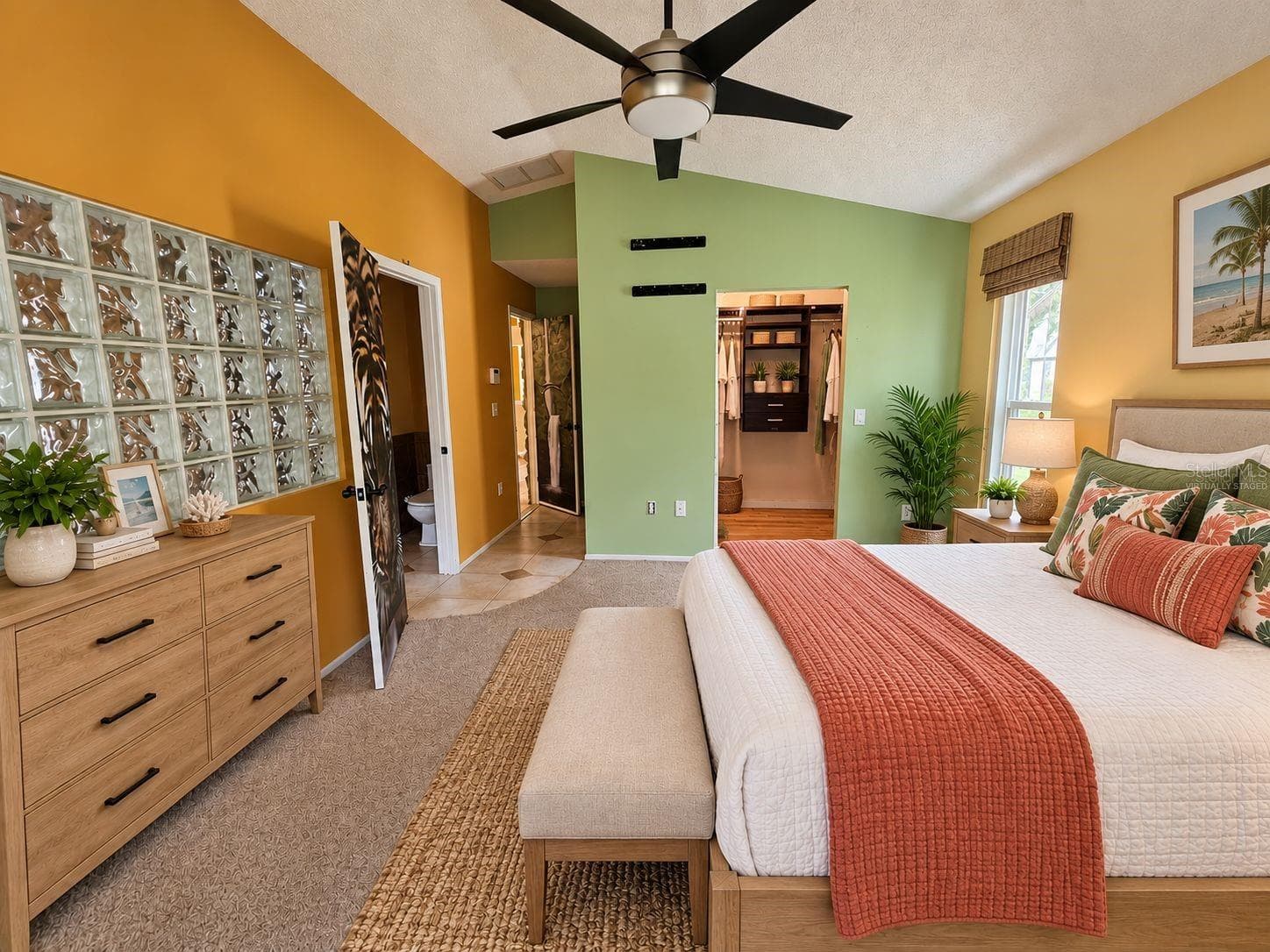 Virtually Staged - Primary BR - 1795 BAYHILL DR, OLDSMAR