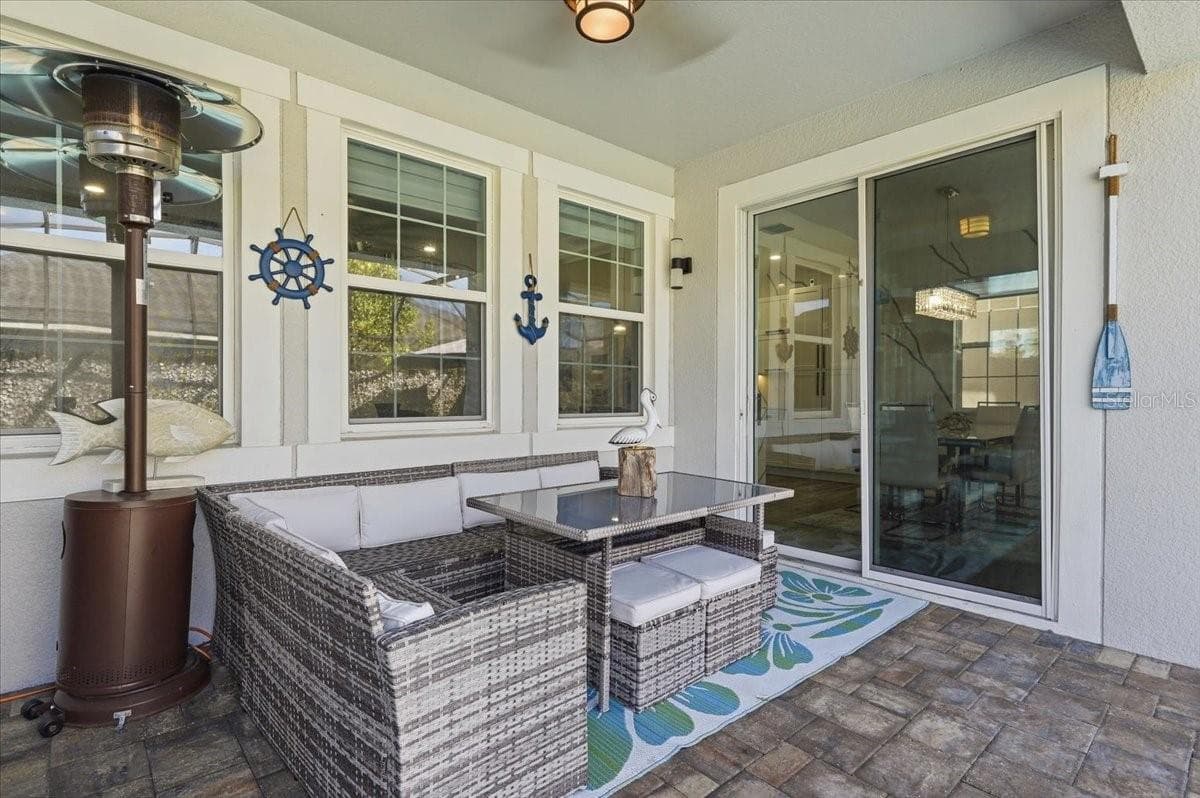Back patio - 3020 CARDILLINO WAY, KISSIMMEE