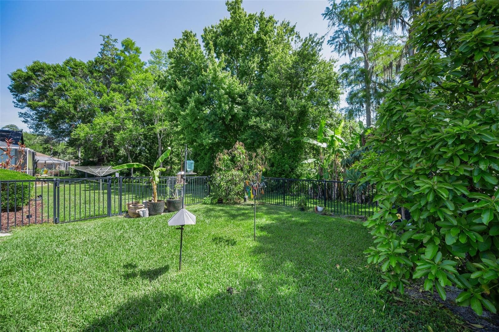 Fenced in Backyard Area - 1234 ARLINBROOK DR, TRINITY