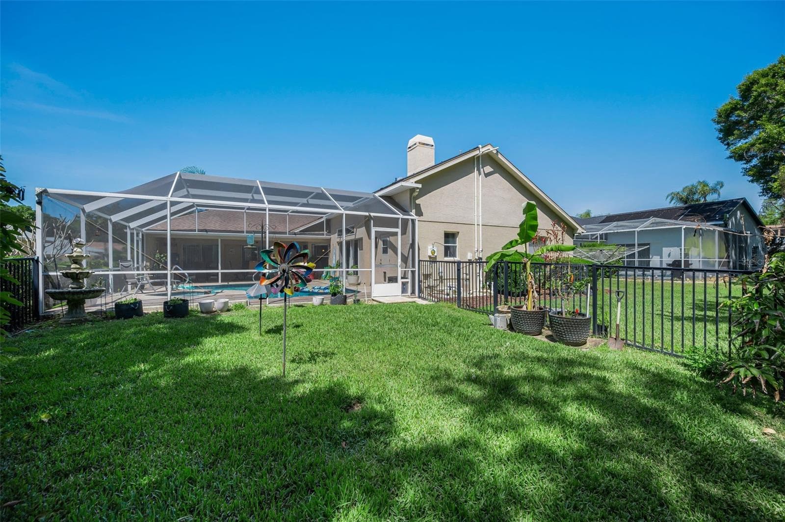 Fenced in Backyard Area - 1234 ARLINBROOK DR, TRINITY