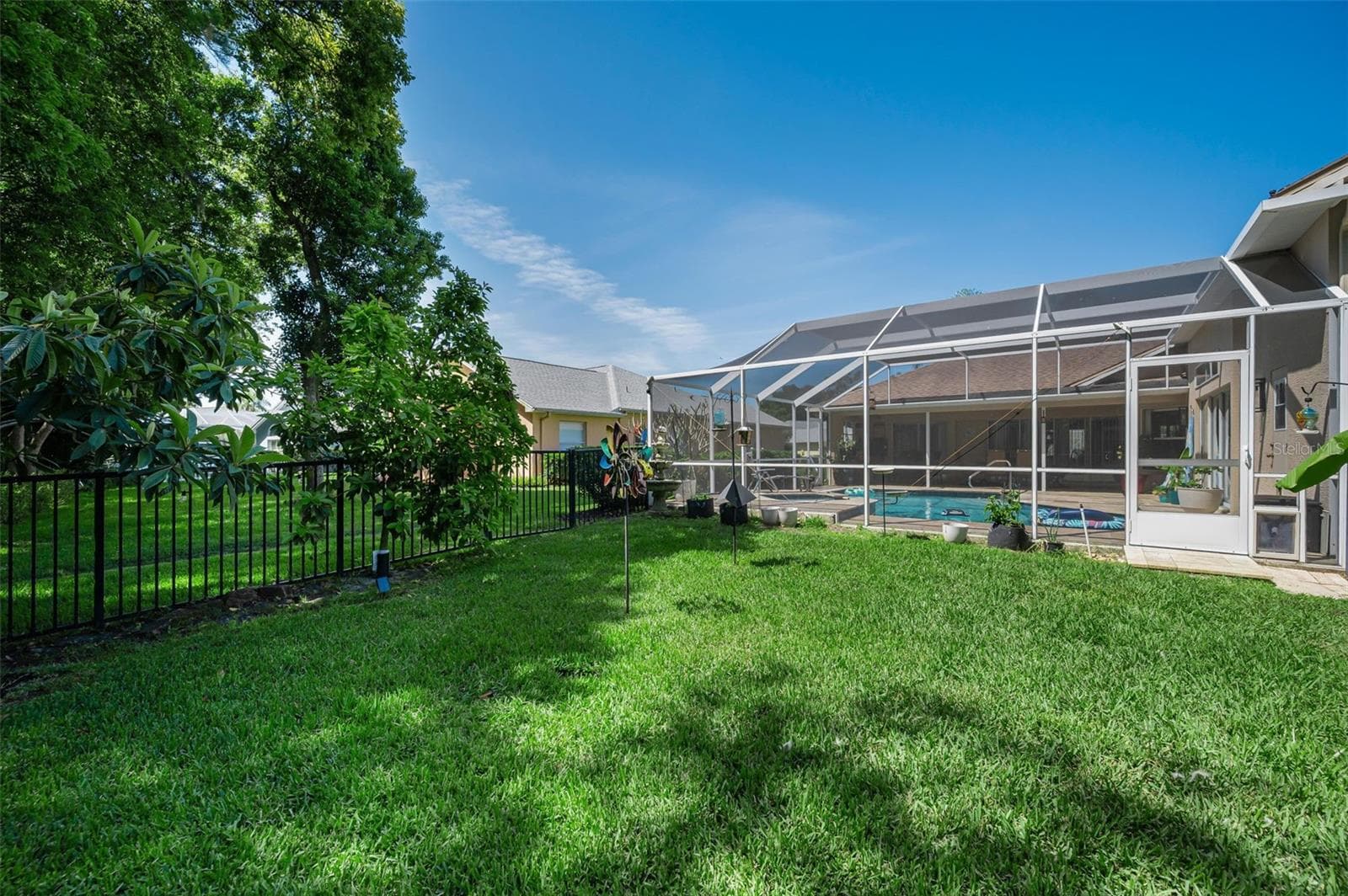 .28 acre conservation lot partially fenced - 1234 ARLINBROOK DR, TRINITY