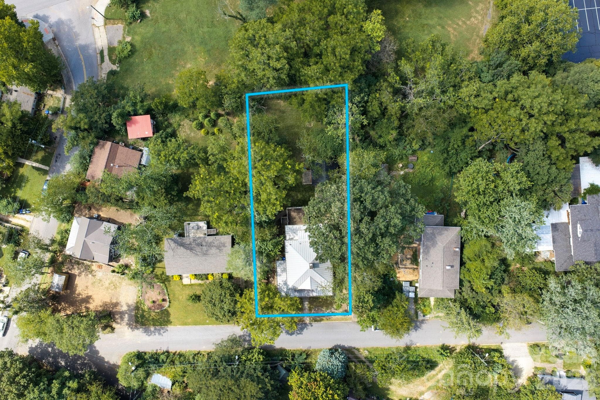 Approximate Lot Dimension - 16 West Street, Asheville
