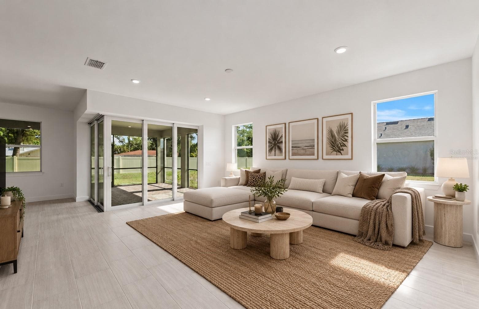 Virtually staged of actual layout. - 6962 MINNEOLA CT, NOKOMIS