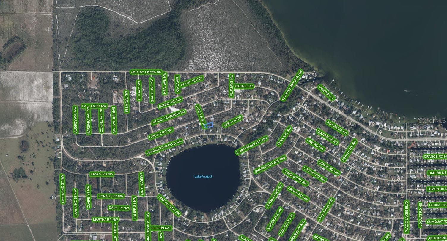 Land at 108 CAREY AVE NW, LAKE PLACID, photo 3 of 3