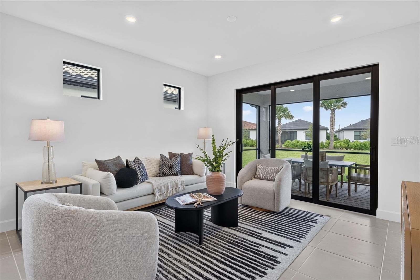 Virtually staged of the actual home layout. - 4695 BLUE STAR CT, NORTH PORT