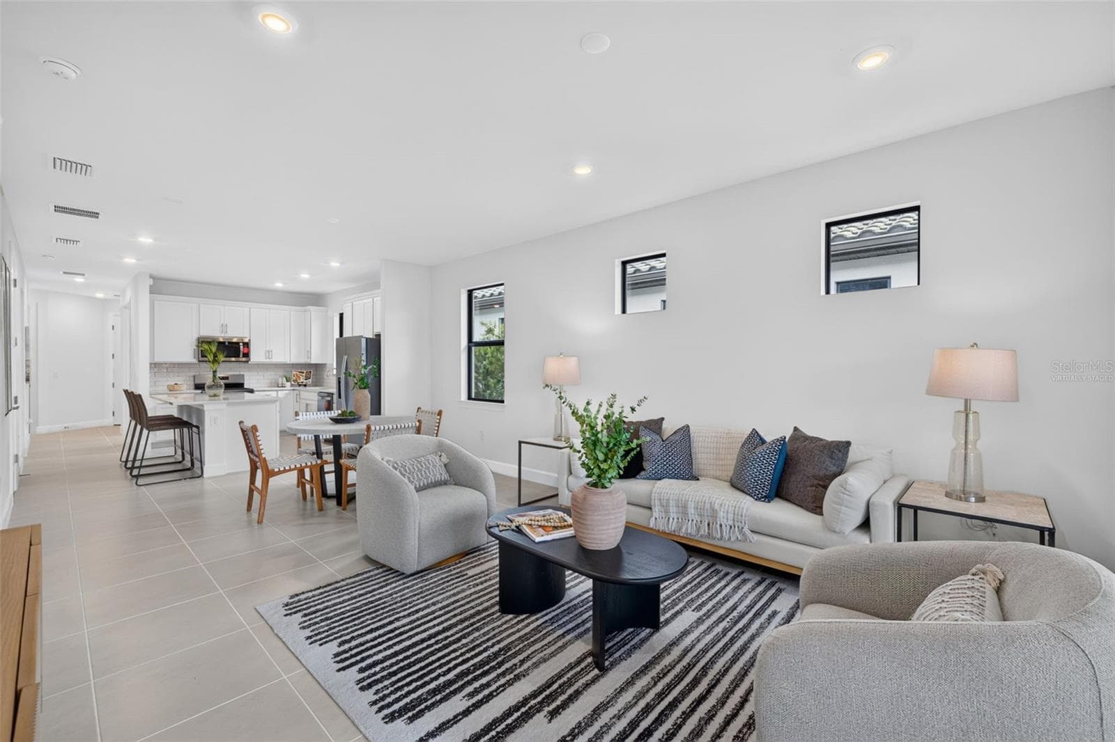 Virtually staged of the actual home layout. - 4695 BLUE STAR CT, NORTH PORT