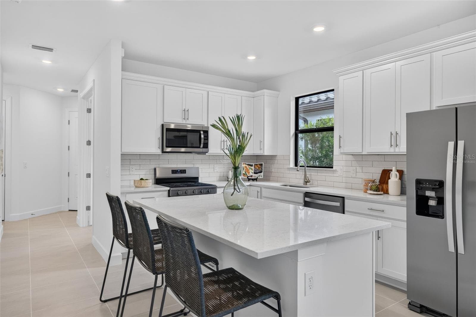 Virtually staged of the actual home layout. - 4695 BLUE STAR CT, NORTH PORT