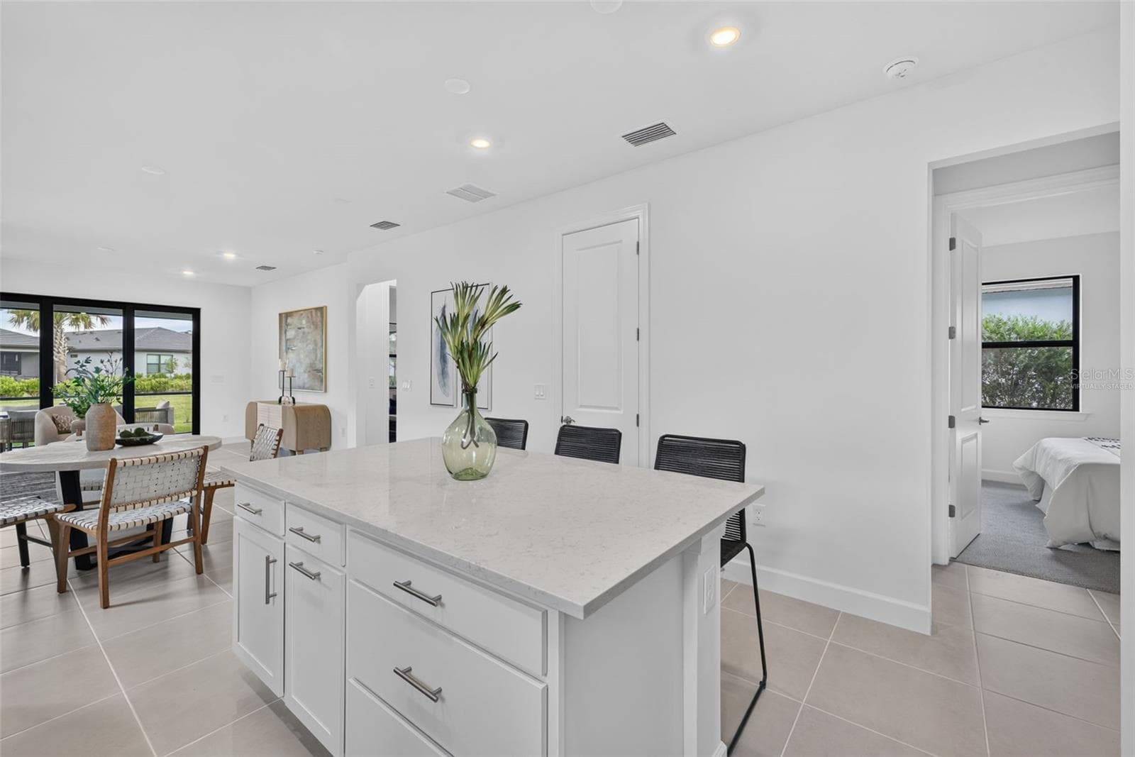Virtually staged of the actual home layout. - 4695 BLUE STAR CT, NORTH PORT