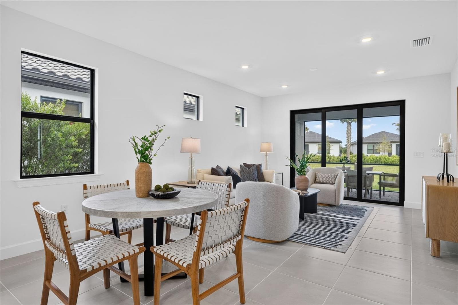 Virtually staged of the actual home layout. - 4695 BLUE STAR CT, NORTH PORT