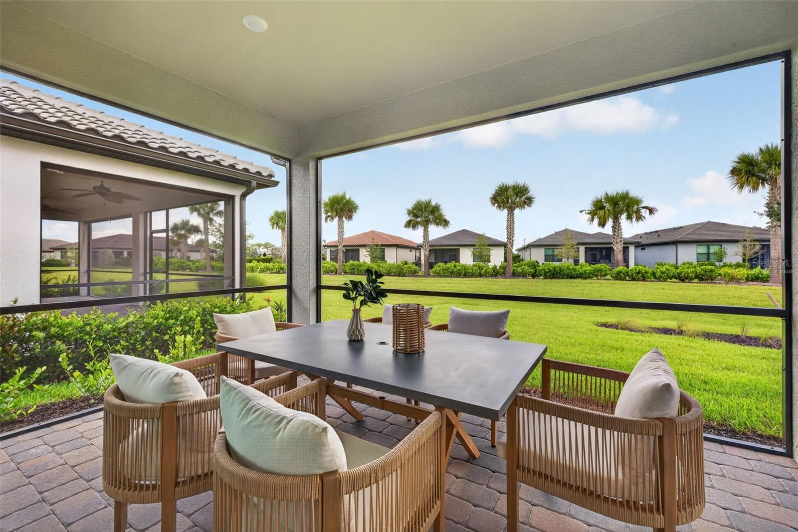 Virtually staged of the actual home layout. - 4695 BLUE STAR CT, NORTH PORT