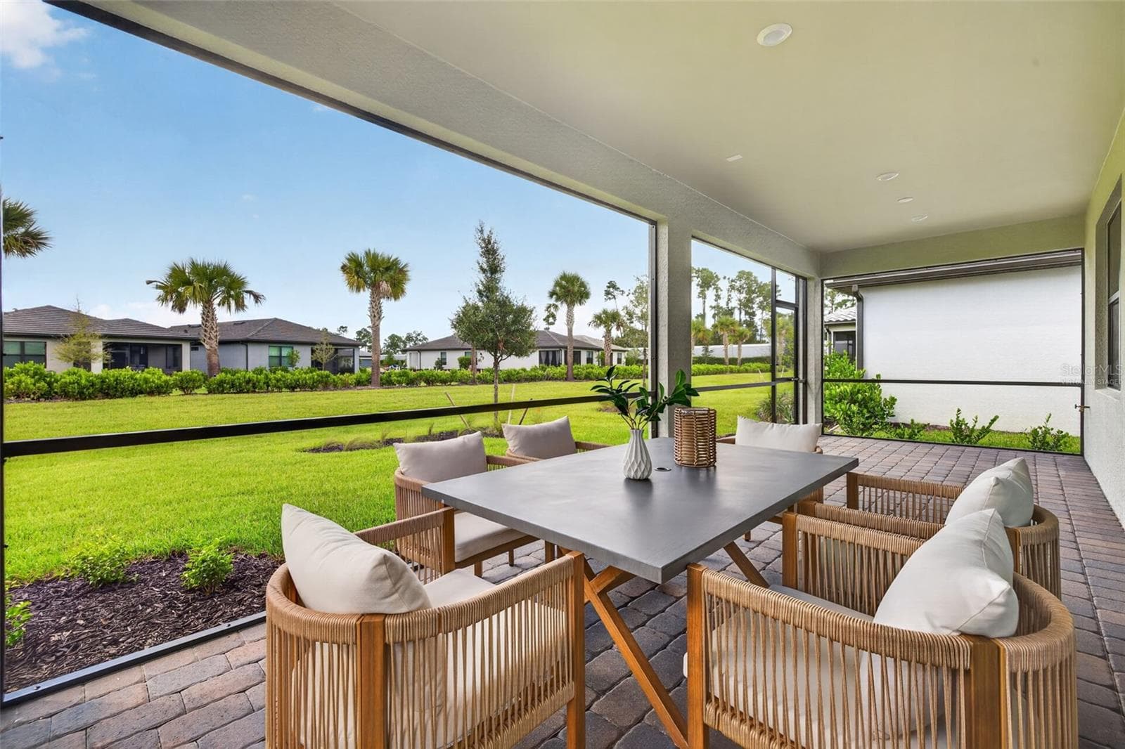 Virtually staged of the actual home layout. - 4695 BLUE STAR CT, NORTH PORT