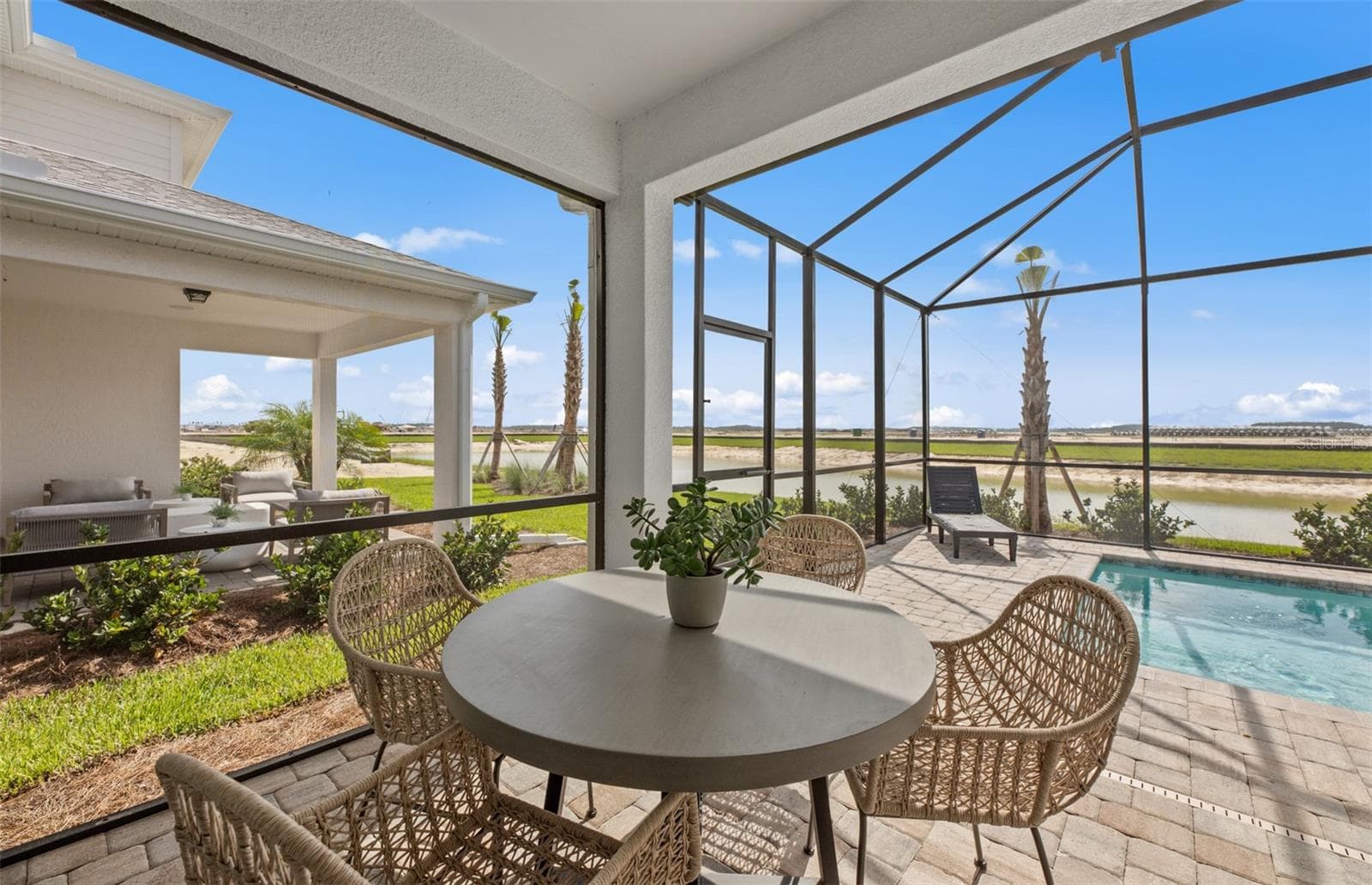 Photos are of furnished Heston model. Homes may vary. - 2700 WINDING CREEK TRL, NORTH PORT