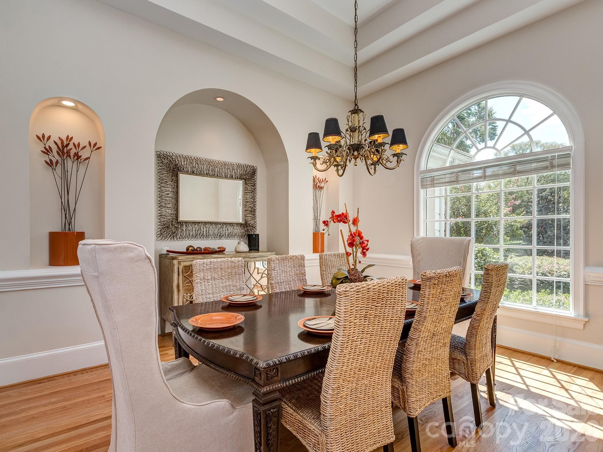 Formal dining room - 1733 White Pond Lane, Waxhaw
