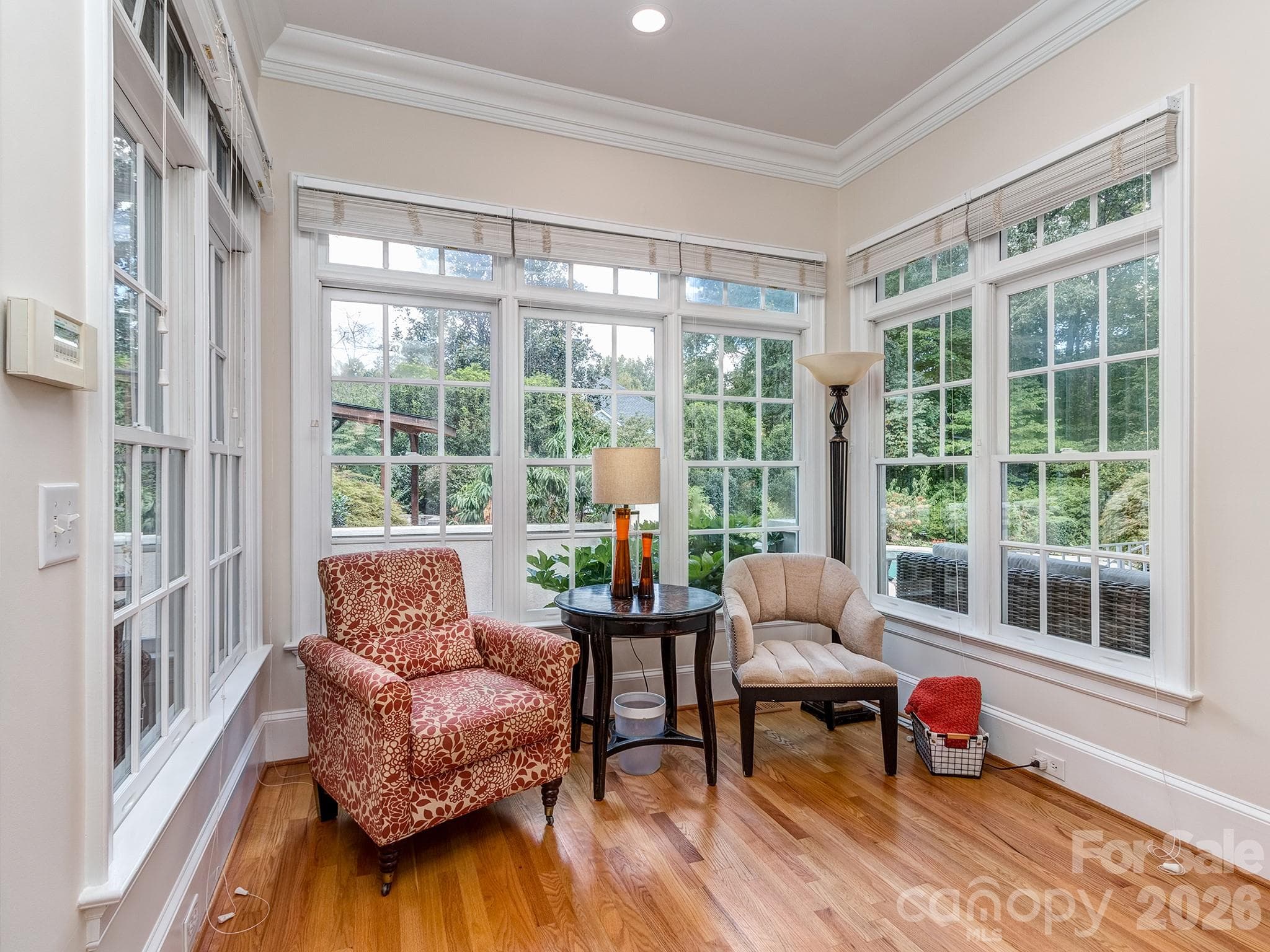 Primary bedroom sitting room / office area - 1733 White Pond Lane, Waxhaw