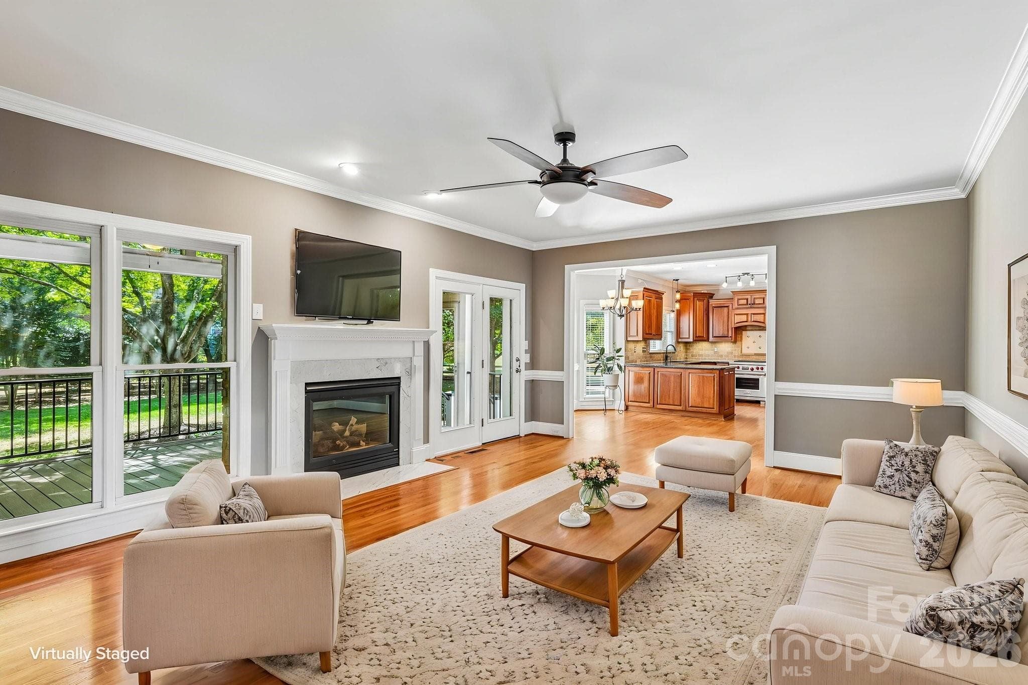 Virtually Staged - 10204 Vixen Lane, Huntersville