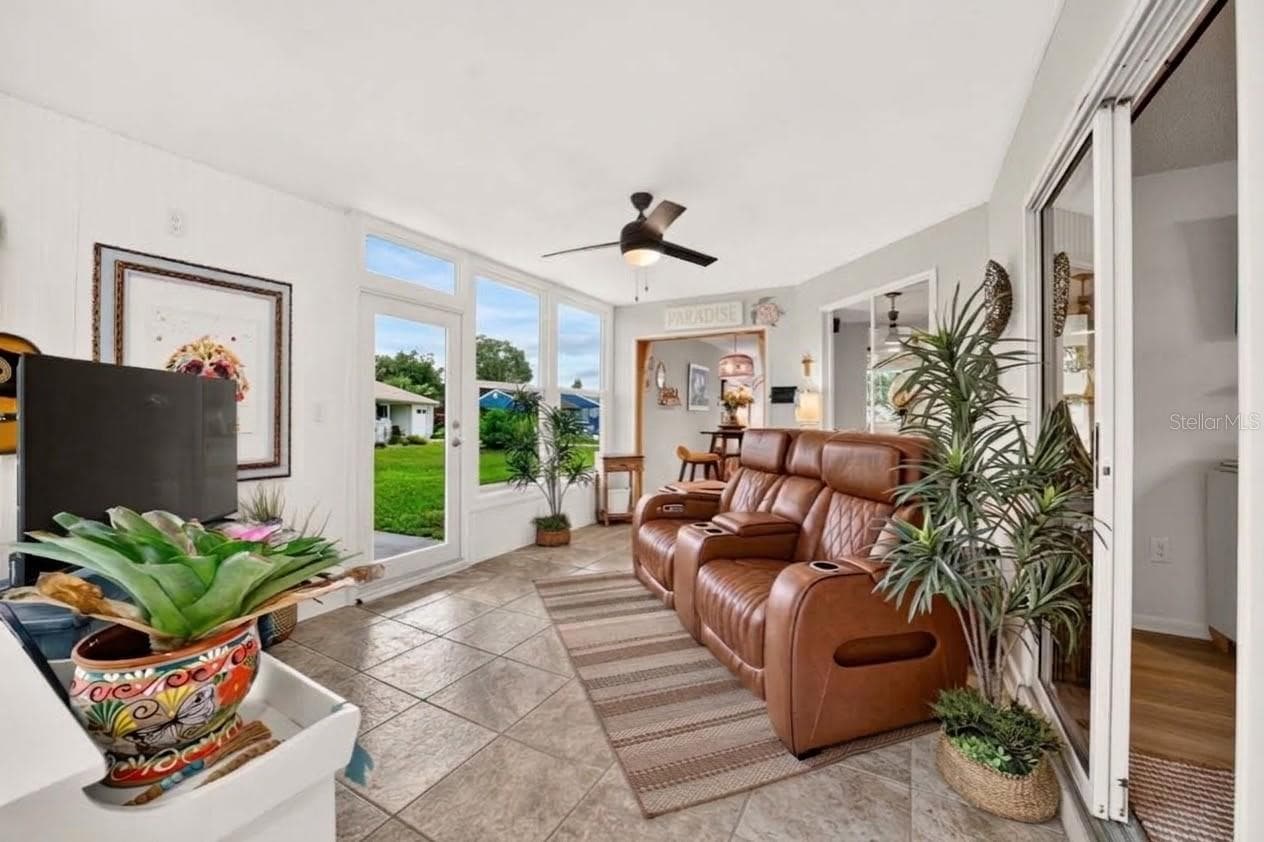 Ceramic tile and Luxury Vinyl Plank flooring throughout- ALL WATERPROOF- No worries - 9282 SW 109TH LN, OCALA
