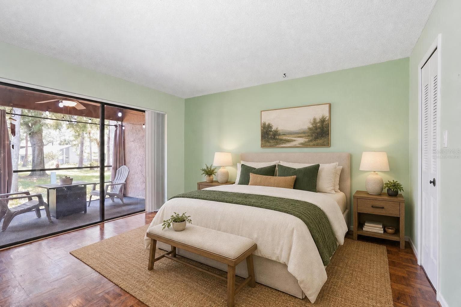 Virtually Staged Bedroom 2 / Office 1st Floor - 805 WESTWIND LN, FERN PARK