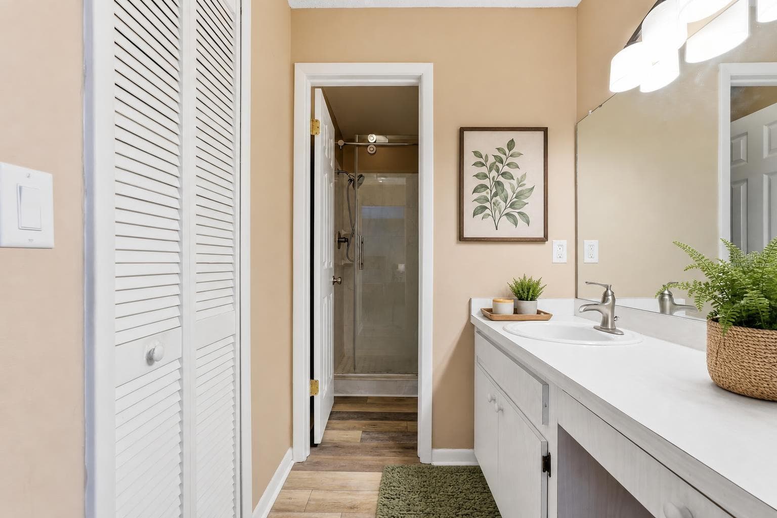Virtually Staged Primary Bathroom - 805 WESTWIND LN, FERN PARK