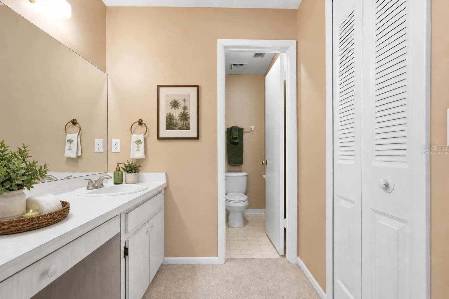 Virtually Staged Batrhoom 1 2nd Floor - 805 WESTWIND LN, FERN PARK